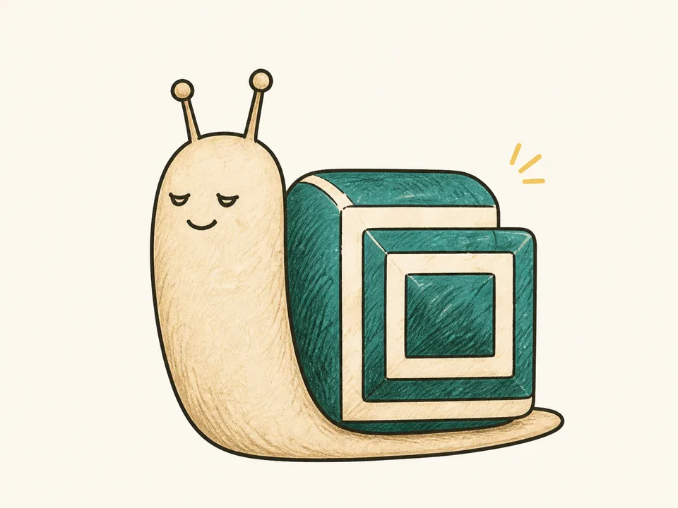 Ticker, the ThesisFrame memory snail